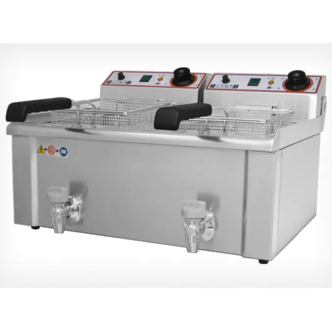 Friteuse Professionnelle électrique FBR 13+13 LT - Beckers