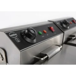 Friteuse Professionnelle Électrique - 2 x 8 Litres - Combisteel
