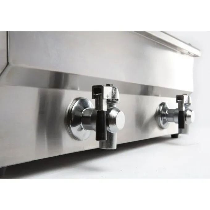 Friteuse Professionnelle Électrique - 2 x 8 Litres - Combisteel