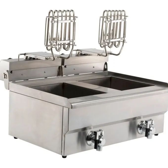 Friteuse Professionnelle Électrique - 2 x 8 Litres - Combisteel