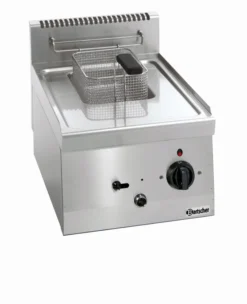 Friteuse professionnelle électrique - 6 litres avec robinet de vidange - Bartscher