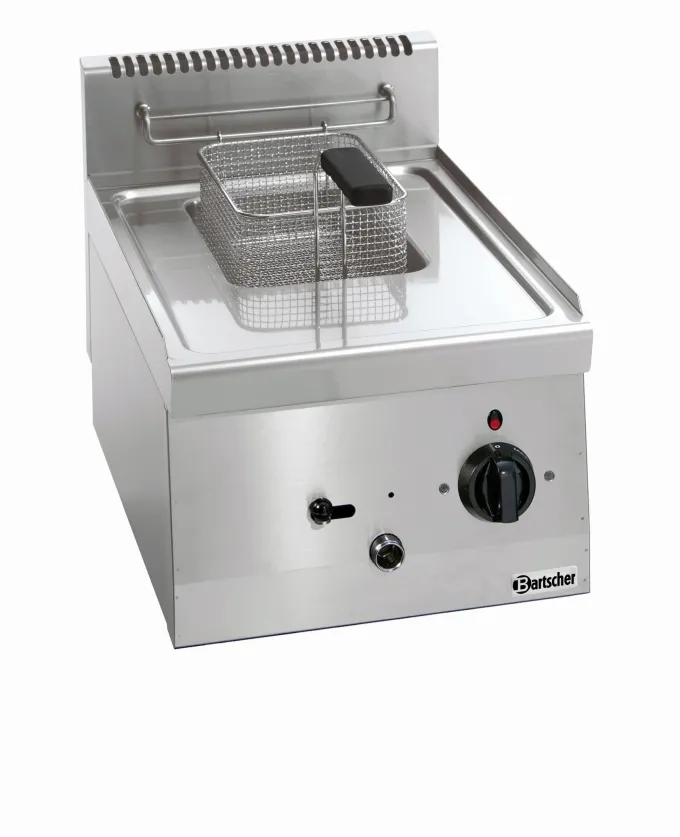 Friteuse professionnelle électrique - 6 litres avec robinet de vidange - Bartscher