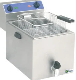 Friteuse professionnelle électrique de Table Série Standard avec Vidange - 8 L - AFI Collin Lucy