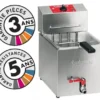 Friteuse professionnelle électrique de table - 7 litres - Valentine - TF7