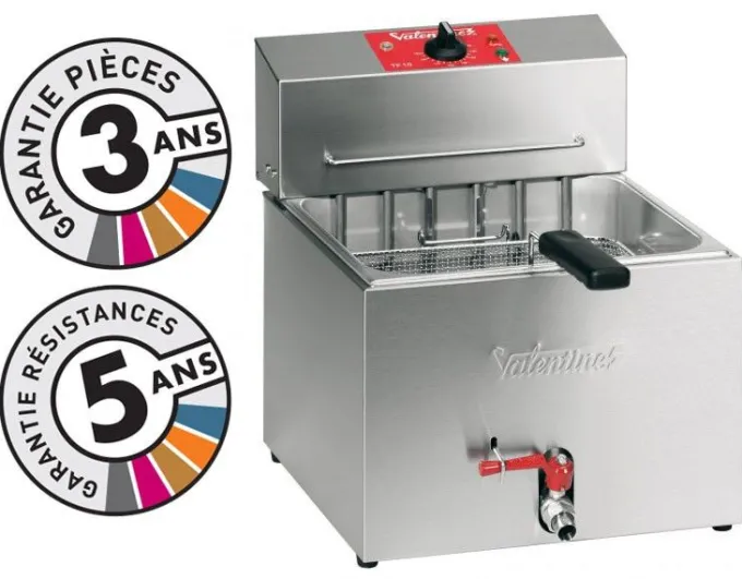 Friteuse Professionnelle électrique de table - 10 litres - Valentine - TF10