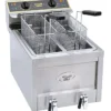 Friteuse professionnelle électrique de 2 cuves 16 litres Roller Grill