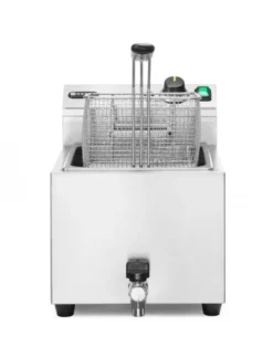 Friteuse Professionnelle Profi Line avec robinet de vidange - 10L - 400V - Hendi