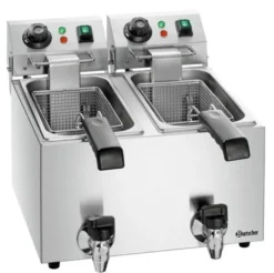 Friteuse Professionnelle Snack II Plus - 2 x 4 Litres - Bartscher