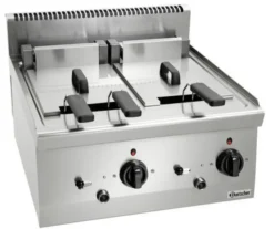 Friteuse pro à poser 600 - 2 cuves de 8 Litres - 12,6 kW - Bartscher