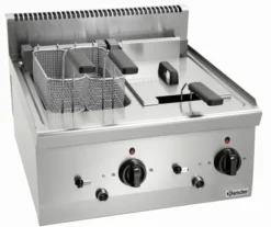 Friteuse pro à poser 600 - 2 cuves de 8 Litres - 12,6 kW - Bartscher
