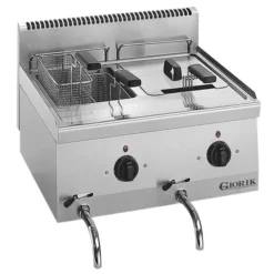 Friteuses Electriques, 2 Cuves, 8 Litres- Giorik