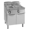 Friteuses Gaz, Brûleurs Externes, commandes électromécaniques, 2x17 L- Giorik - FG7817P