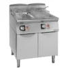Friteuses Gaz, Brûleurs Externes, commandes électroniques, 2x17 L- Giorik