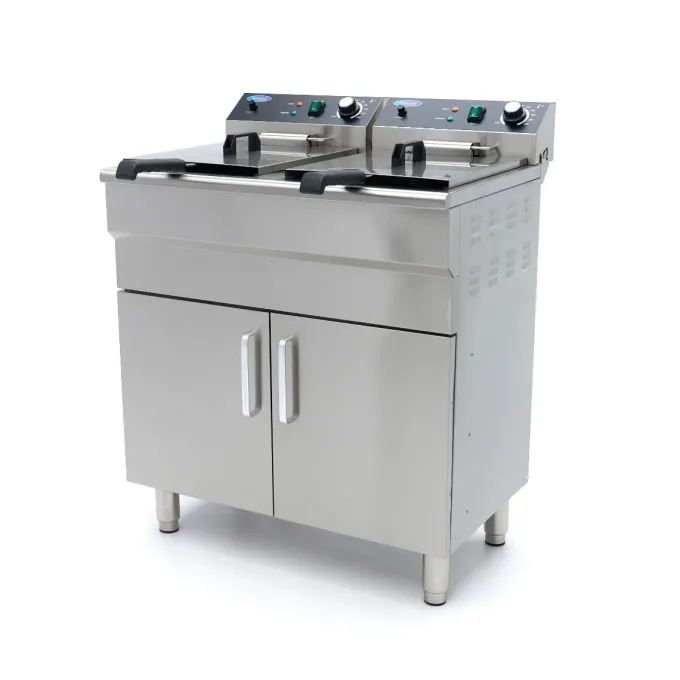 Friteuse - 2 x 16 L - 2 Paniers - 230 V - Maxima