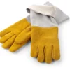 Gants Barbecue en Cuir Résistants à la Chaleur - 2 Pièces - (L)460mm - Hendi