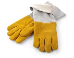 Gants Barbecue en Cuir Résistants à la Chaleur - 2 Pièces - (L)460mm - Hendi