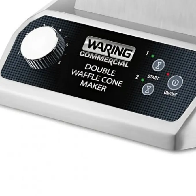 Gaufrier à Cornet de Glace Double - 120 Cornets/h - Waring