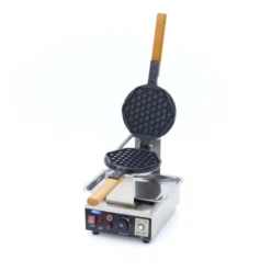 Gaufrier - 1 Gaufre - Nid d'Abeille Rond - Maxima