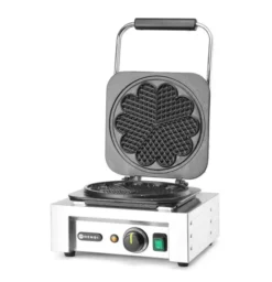 Gaufrier électrique 'Cœur' 230V/2200W 320x437x(H)251 mm - Hendi