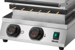 Gaufrier MDI lolly 600, 6 gaufre en épi, arrondie - Bartscher