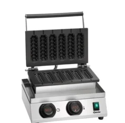 Gaufrier MDI lolly 600, 6 gaufre en épi, arrondie - Bartscher
