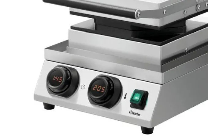Gaufrier professionnel - Bubble Gaufre Hexagonale - Bartscher