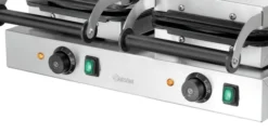 Gaufrier Professionnel Double Coeur - Ø 210 mm - Hauteur 16 mm - Bartscher