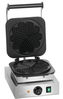 Gaufrier Professionnel Forme Cœur - Diamètre 210 mm - Bartscher