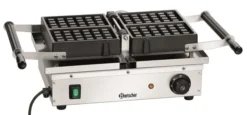 Gaufrier Professionnel rotatif - 165 x 100 mm- hauteur 10 mm - Bartscher