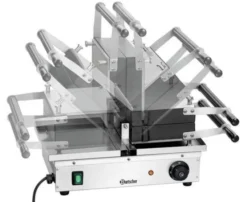 Gaufrier Professionnel rotatif - 165 x 100 mm- hauteur 10 mm - Bartscher