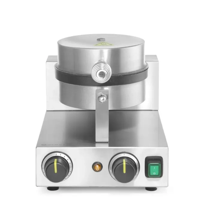 Gaufrier Rond Professionnel - 20 Gaufres/h - 1kW - Hendi