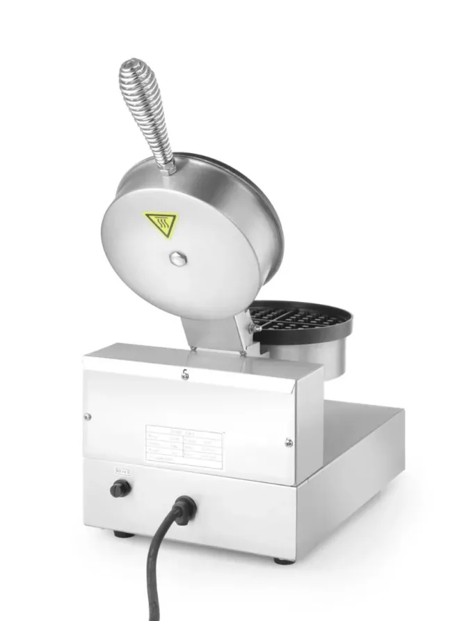 Gaufrier Rond Professionnel - 20 Gaufres/h - 1kW - Hendi