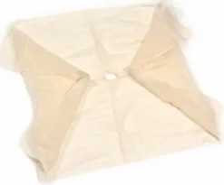 Gaze Coton Ecrue Avec Trou 80X80 cm - Lot de 10 - Guialto