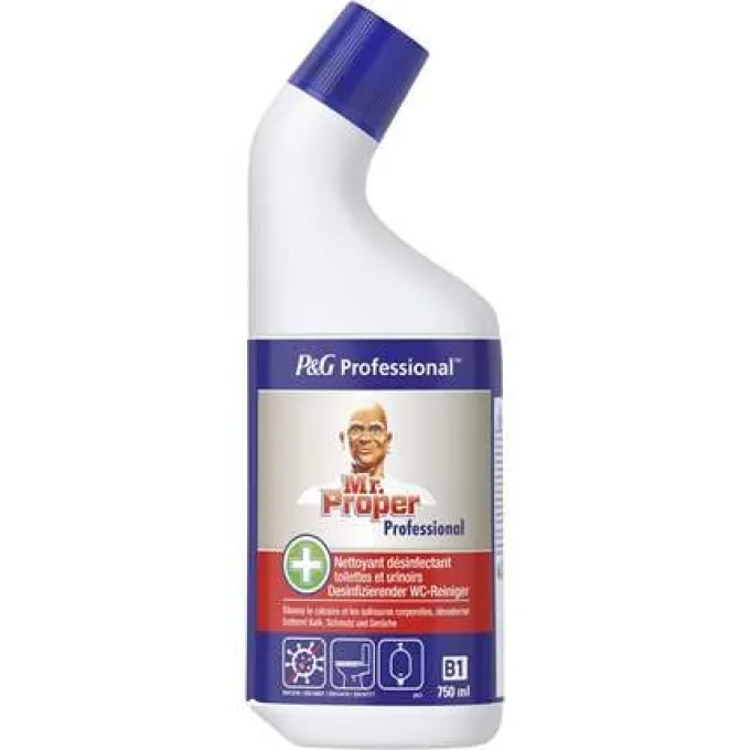 Gel WC Nettoyant Désinfectant Flacon de 750ml - Lot de 3 Colis de 12 - Procter & Gamble France