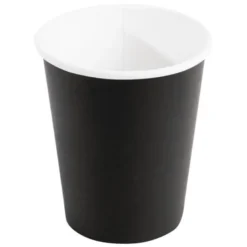 Gobelets Boissons Chaudes Noirs 230 ml - Fiesta - Boite de 50