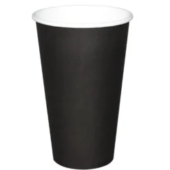 Gobelets boissons chaudes noirs 230 ml - Fiesta Lot de 1000