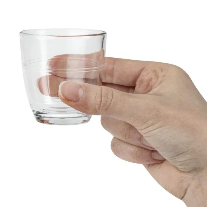 Gobelets en Verre Gigogne 90 ml - Lot de 6 - Duralex