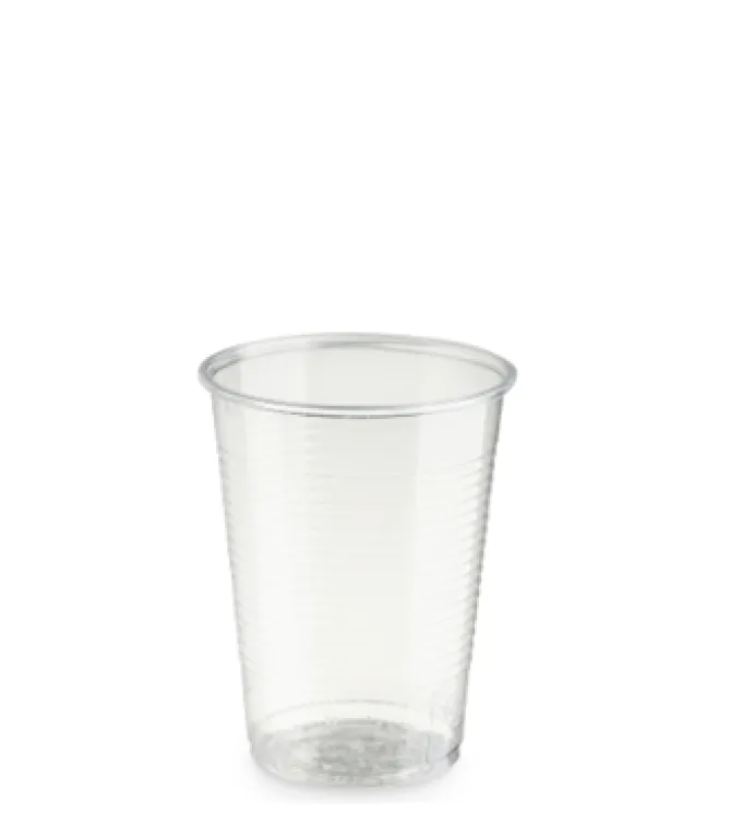 Gobelet standard Eco-conçu en PLA Transparent 200 ml - Lot de 1500 - SDG