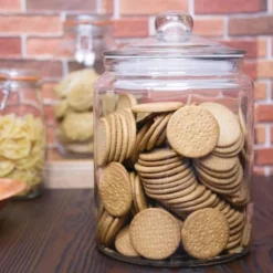 Grand Bocal à Biscuit en Verre 6,35 L - Olympia