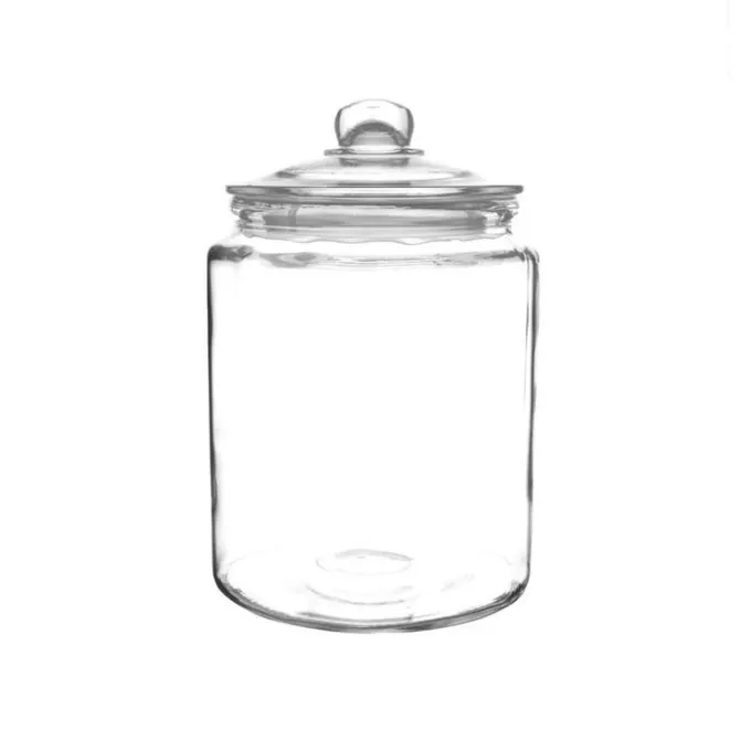Grand Bocal à Biscuit en Verre 6,35 L - Olympia