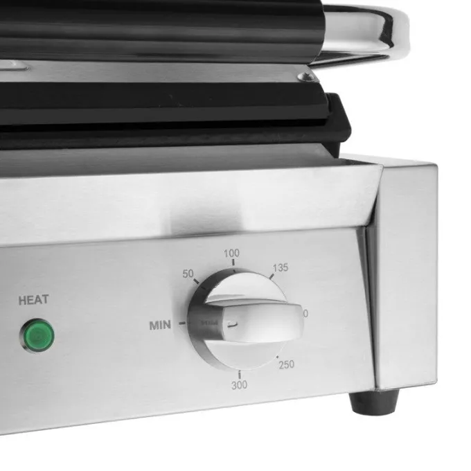 Grand Grill de Contact Lisse/Lisse - 2,2 kW - Buffalo