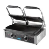 Grill Contact - Rainuré - Plaque de Gril Double - 2 x 22 cm - Maxima