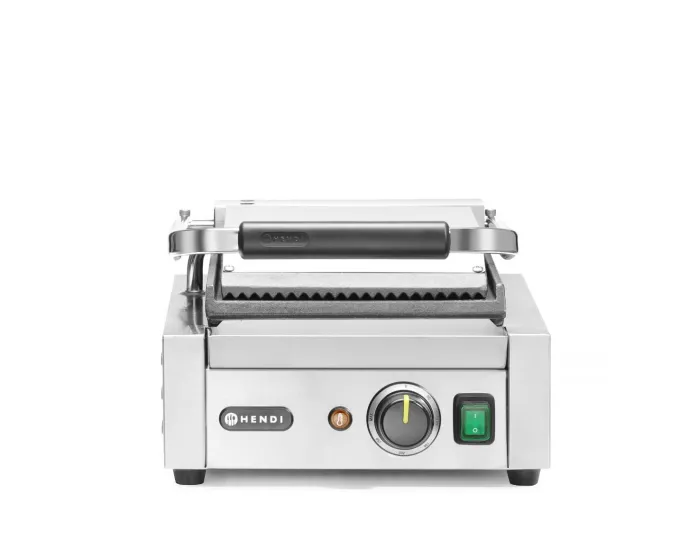 Grill de contact - Rainuré/Lisse - 1800W - Hendi