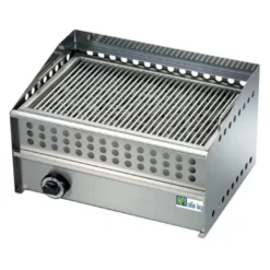 Grill de Cuisson Inox au Gaz avec Poignées - 480 x 325 mm - AFI Collin Lucy