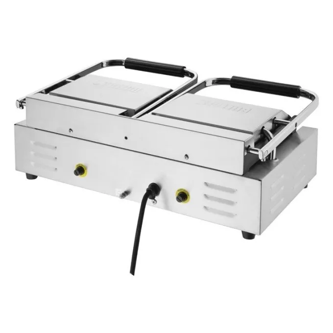 Grill à Double Contact Bistro Plaques Lisses 2,9 kW - Buffalo