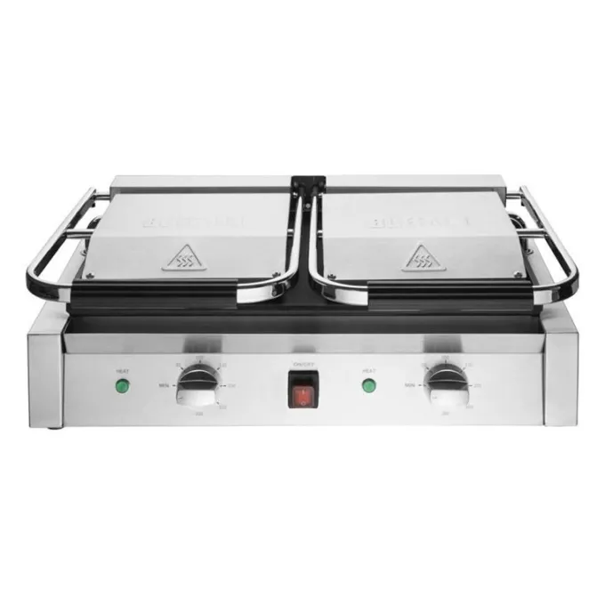 Grill à Double Contact Bistro Plaques Lisses 2,9 kW - Buffalo