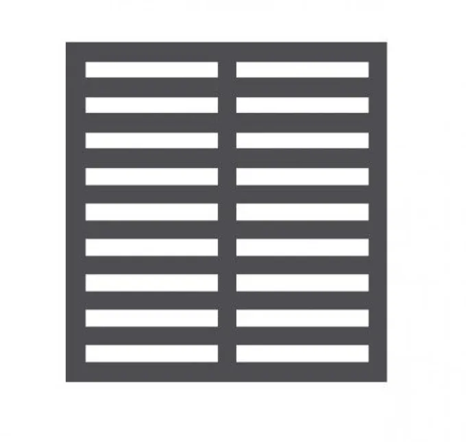 Grille Droite Pour Armoire Réfrigérée - Combisteel