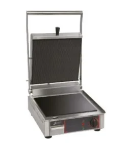 Grill Electrique Simple - Plaque Inf. Lisse et Sup. Rainurée - Sofraca