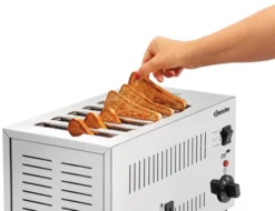 Grille-pain Professionnel Inox - 6 Tranches - Bartscher