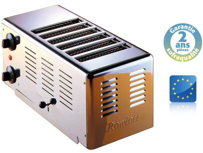 Grille Pain Professionnel Vertical - 6 Rubans - Sofraca